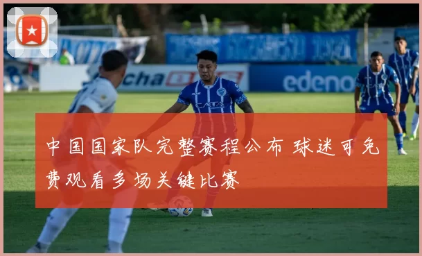 中国国家队完整赛程公布 球迷可免费观看多场关键比赛